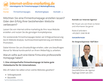 Tablet Screenshot of internet-online-marketing.de